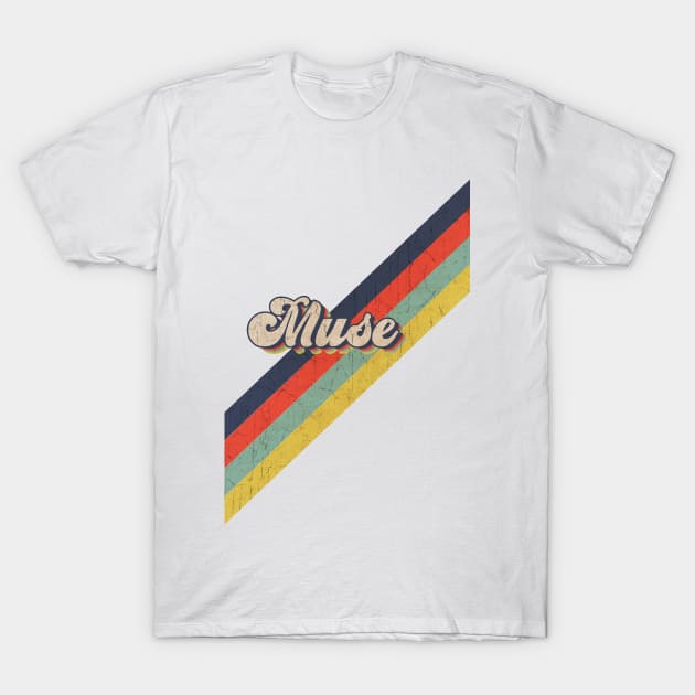 retro vintage color Muse T-Shirt by HarryMarket